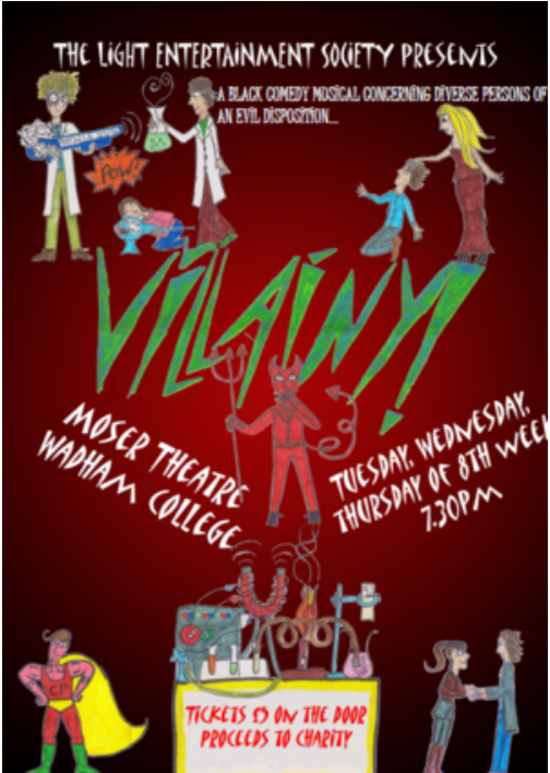 villainy poster